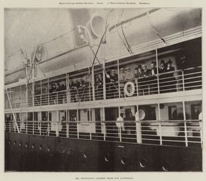 Avustralya için Bay Stoddarts Kriket Takımı by English Photographer