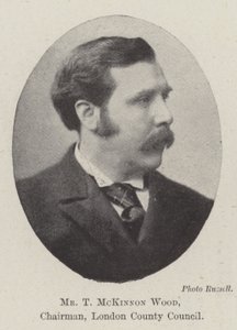 Bay T McKinnon Wood, Başkan, London County Council