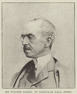 Elsenham Hall, Essex Bay Walter Gilbey, by English Photographer