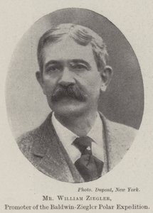 Bay William Ziegler, Baldwin-Ziegler Kutup Seferi Organizatörü by English Photographer