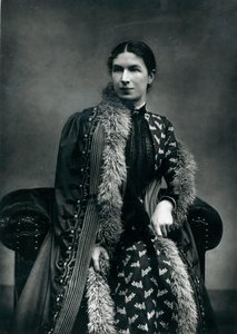 Bayan Humphry Ward, 1881 by English Photographer