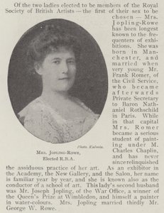 Bayan Jopling-Rowe, RBA seçildi by English Photographer
