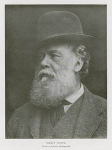 Myles Birket Foster, İngiliz sanatçı (s/b fotoğraf) by English Photographer