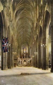 Nef ve Meçhul Savaşçının Mezarı, Westminster Abbey, Londra by English Photographer