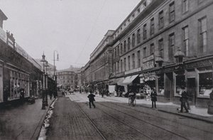 Newcastle, Clayton Street, Doğu (s/b fotoğraf) by English Photographer