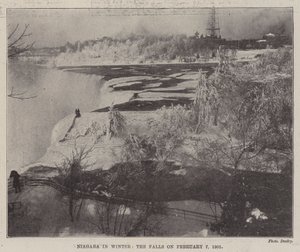 Kışın Niagara, 7 Şubat 1901