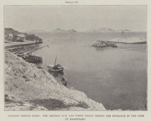 Önemli Fransız Kaleleri, Chateau dIf ve Marsilya Limanı Girişini koruyan Kaleler by English Photographer