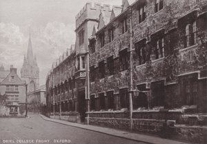 Oriel Koleji Ön, Oxford by English Photographer