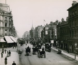 Oxford Street, Londra, doğuya bakıyor by English Photographer