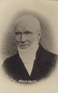 Patrick Bronte (1777-1861), İrlanda doğumlu İngiliz papaz ve şair by English Photographer