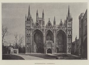 Peterborough Katedrali by English Photographer