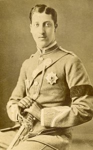 Portre Galler Prensi Albert Victor. (Fotoğraf) by English Photographer