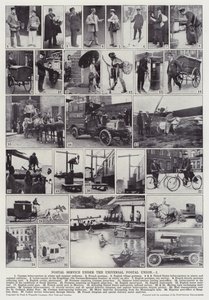 Evrensel Posta Birliği kapsamında Posta Hizmetleri, I (siyah-beyaz fotoğraf) by English Photographer