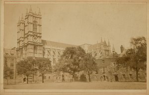 Westminster Abbey Kartpostalı by English Photographer