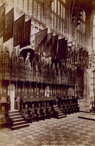 Westminster Abbey Kartpostalı by English Photographer