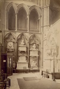 Westminster Abbey Kartpostalı by English Photographer
