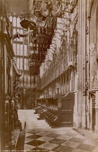 Westminster Abbey Kartpostalı by English Photographer
