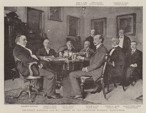 Başkan McKinley ve Kabinesi Washington