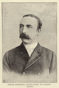 Prens Frederick, Anhalt-Dessau Prensi Kraliyet by English Photographer