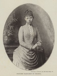 Prusya Prensesi Margaret by English Photographer