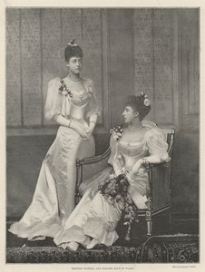 Galler Prensesi Victoria ve Prenses Maud