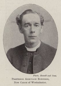 Profesör Armitage Robinson, Westminster