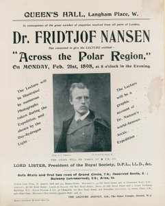 Dr Fridtjof Nansen konferansı programı, Polar Region Across the Polar Region by English Photographer