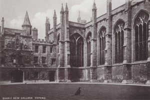 Dörtgen Yeni Kolej, Oxford by English Photographer