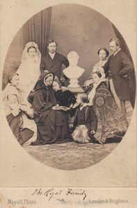 Kraliçe Victoria ve Prens Albert by English Photographer