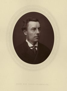 Sağ Hon. Joseph Chamberlain by English Photographer