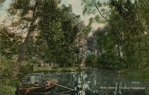 Granta Nehri, Cennet, Cambridge. 1913 yılında gönderilen kartpostal. by English Photographer