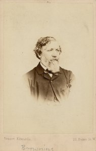 Robert Browning, şair by English Photographer