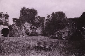 Rothesay Kalesi (s/b fotoğraf) by English Photographer