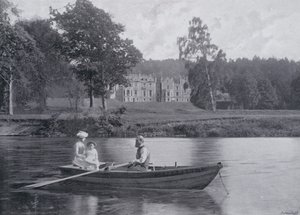 İskoçya: Abbotsford (s/b fotoğraf) by English Photographer