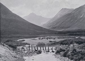 İskoçya: Glen Sannox, Arran Adası (s/b fotoğraf) by English Photographer