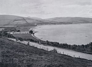 İskoçya: Lamlash Bay, Arran (s/b fotoğraf) by English Photographer