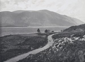 İskoçya: Loch Lochy (s/b fotoğraf) by English Photographer