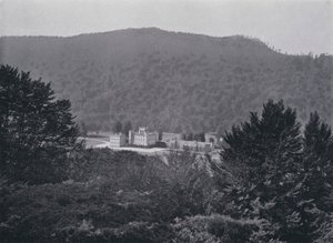 İskoçya: Taymouth Kalesi (s/b fotoğraf) by English Photographer
