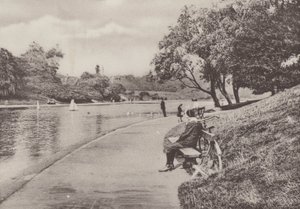 Sefton Park, Liverpool (s/b fotoğraf) by English Photographer