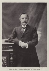 Kosta Rika Devlet Başkanı Senyor Rafael Yglesias by English Photographer
