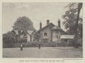 Sheen Lodge, Richmond, Sir Richard Owen