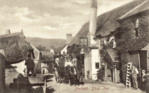 Ship Inn, Porlock (s/b fotoğraf) by English Photographer