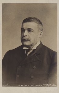 Sir Arthur Sullivan, İngiliz besteci by English Photographer