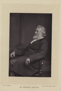 Sör Frederick Leighton by English Photographer