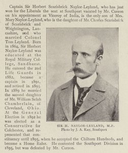 Sir H Naylor Leyland, Milletvekili by English Photographer