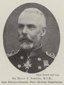 Sir Henry F Norbury, KCB, Yeni Genel Direktör, Donanma Tıp Departmanı by English Photographer