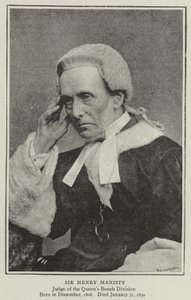 Sir Henry Mansty by English Photographer