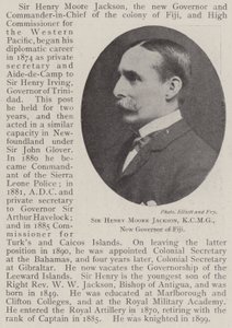 Sir Henry Moore Jackson, KCMG, Fiji