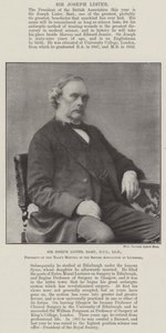 Sir Joseph Lister, Baronet, DCL, LLD, Liverpool