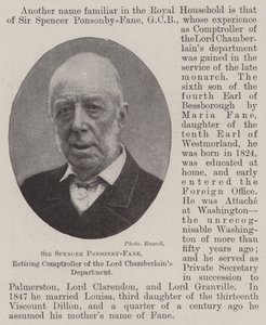 Sör Spencer Ponsonby-Fane, Lord Chamberlains Departmanı